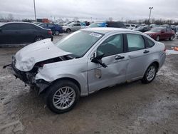Salvage cars for sale at Indianapolis, IN auction: 2010 Ford Focus SE