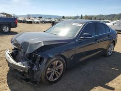 Salvage cars for sale from Copart San Martin, CA: 2017 BMW 330E