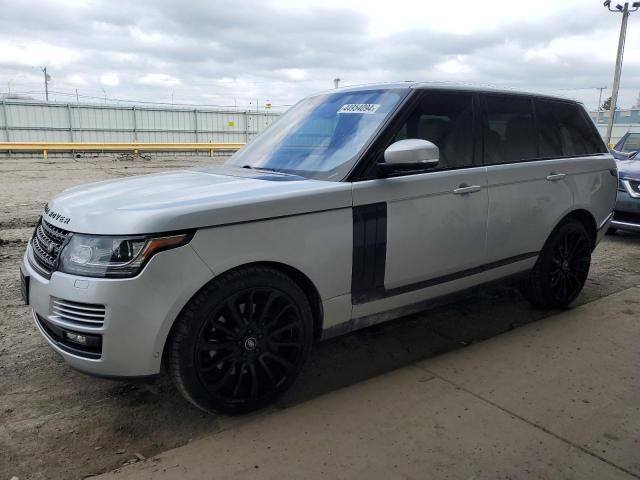 2016 Land Rover Range Rover HSE