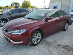 Chrysler salvage cars for sale: 2015 Chrysler 200 Limited