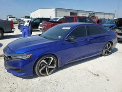Salvage cars for sale at Haslet, TX auction: 2022 Honda Accord Sport