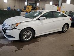 Salvage cars for sale at Blaine, MN auction: 2014 Hyundai Sonata GLS