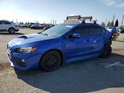 Salvage cars for sale from Copart Rancho Cucamonga, CA: 2017 Subaru WRX STI