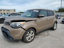 KIA salvage cars for sale: 2015 KIA Soul +