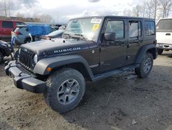 Vehiculos salvage en venta de Copart Arlington, WA: 2016 Jeep Wrangler Unlimited Rubicon
