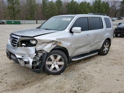 Honda Pilot Touring salvage cars for sale: 2015 Honda Pilot Touring