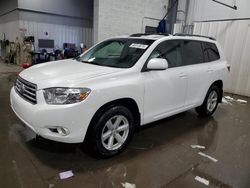 Salvage cars for sale at Ham Lake, MN auction: 2010 Toyota Highlander SE