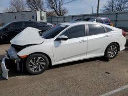 Salvage cars for sale from Copart Moraine, OH: 2017 Honda Civic EX
