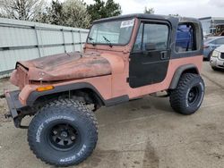 Salvage cars for sale from Copart Moraine, OH: 1993 Jeep Wrangler / YJ S