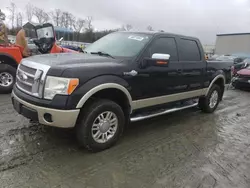 Salvage cars for sale from Copart Spartanburg, SC: 2010 Ford F150 Supercrew