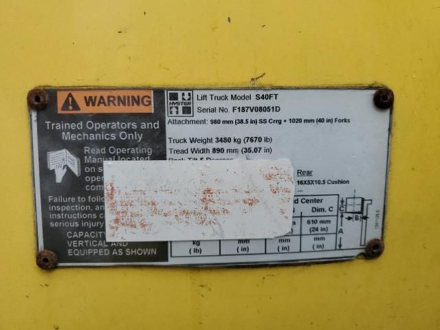 2006 Hyster Fork Lift