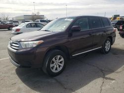 Salvage cars for sale at Anthony, TX auction: 2013 Toyota Highlander Base