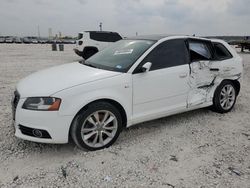 Salvage cars for sale at New Braunfels, TX auction: 2012 Audi A3 Premium