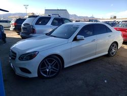 Mercedes-Benz E 350 4matic salvage cars for sale: 2014 Mercedes-Benz E 350 4matic