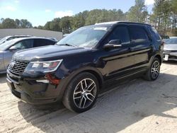 Ford Explorer salvage cars for sale: 2018 Ford Explorer Sport