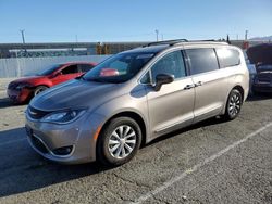 Salvage cars for sale at Van Nuys, CA auction: 2017 Chrysler Pacifica Touring L