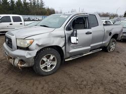 Salvage cars for sale from Copart Bowmanville, ON: 2008 Toyota Tundra Double Cab