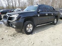 Salvage cars for sale from Copart Waldorf, MD: 2006 Chevrolet Avalanche K1500