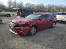 Salvage cars for sale from Copart Waldorf, MD: 2016 Lexus ES 350