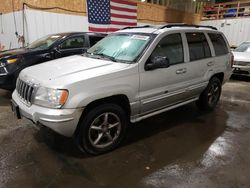 Jeep salvage cars for sale: 2004 Jeep Grand Cherokee Overland