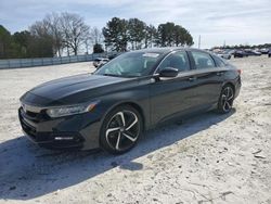 Honda Accord Sport salvage cars for sale: 2019 Honda Accord Sport