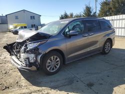 Salvage cars for sale at Windsor, NJ auction: 2022 Toyota Sienna XLE