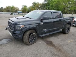 Toyota Tundra salvage cars for sale: 2019 Toyota Tundra Crewmax SR5