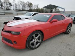 Salvage cars for sale from Copart Spartanburg, SC: 2014 Chevrolet Camaro LT