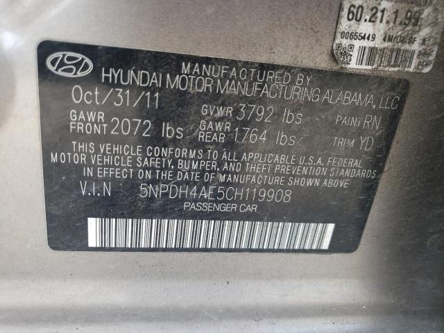 2012 Hyundai Elantra GLS