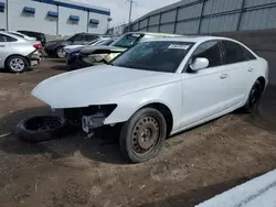 Salvage cars for sale at Albuquerque, NM auction: 2015 Audi A6 Premium Plus