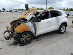 Vehiculos salvage en venta de Copart Miami, FL: 2017 KIA Sportage LX