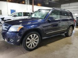 Salvage cars for sale from Copart Blaine, MN: 2010 Mercedes-Benz GLK 350 4matic