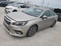 Salvage cars for sale at Haslet, TX auction: 2018 Subaru Legacy 2.5I Premium