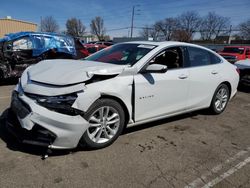 Chevrolet Malibu Hybrid salvage cars for sale: 2017 Chevrolet Malibu Hybrid