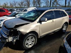 Ford Edge sel Plus salvage cars for sale: 2007 Ford Edge SEL Plus