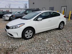 Salvage cars for sale at Appleton, WI auction: 2017 KIA Forte LX