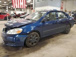 Salvage cars for sale from Copart Blaine, MN: 2003 Toyota Corolla CE