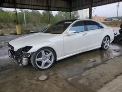 Salvage cars for sale at Gaston, SC auction: 2013 Mercedes-Benz S 550