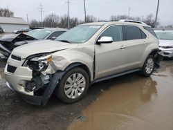 Salvage cars for sale from Copart Columbus, OH: 2011 Chevrolet Equinox LTZ