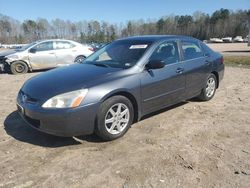 Vehiculos salvage en venta de Copart Charles City, VA: 2003 Honda Accord EX