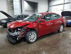 Salvage cars for sale at Ham Lake, MN auction: 2019 Nissan Sentra S