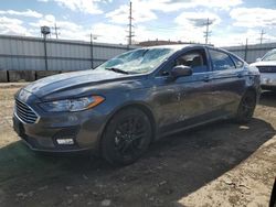 Salvage cars for sale at Chicago Heights, IL auction: 2019 Ford Fusion SE