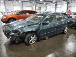 Honda Accord EX salvage cars for sale: 2004 Honda Accord EX