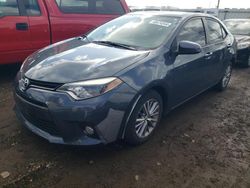 Salvage cars for sale at Elgin, IL auction: 2015 Toyota Corolla L