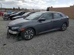 Salvage cars for sale at Mentone, CA auction: 2017 Honda Civic LX