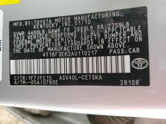 2010 Toyota Camry Base