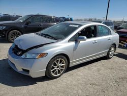Salvage cars for sale at Indianapolis, IN auction: 2009 Honda Civic EXL
