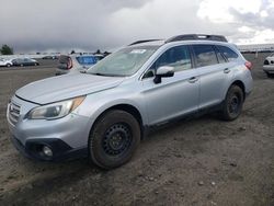 Subaru salvage cars for sale: 2016 Subaru Outback 2.5I Premium