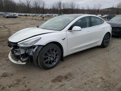 Salvage cars for sale at Marlboro, NY auction: 2020 Tesla Model 3