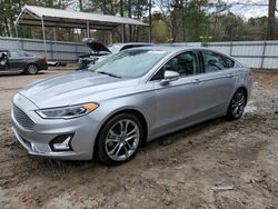 Salvage cars for sale at Austell, GA auction: 2020 Ford Fusion Titanium